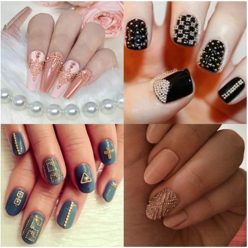 Caviar/ Buliones Surtidos En Tamaño Para Decorar Uñas