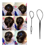 Kit De 5 Herramientas Para Peinados, Aguja Topsy + Twister