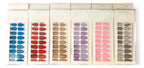 Pack 12 Set Uñas Postizas Con Pegamento En Sticker - 24 Pcs