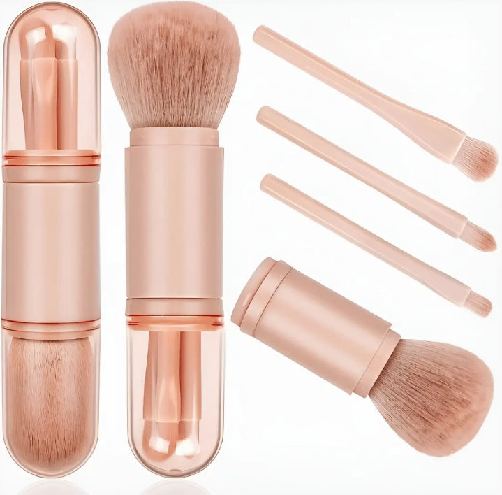 Juego De Brochas De Maquillaje 4 En 1