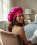 Gorro Satin Para Dormir Cabello Rizado Y Liso Evita Enredos