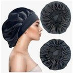 Gorro Satin Para Dormir Cabello Rizado Y Liso Evita Enredos