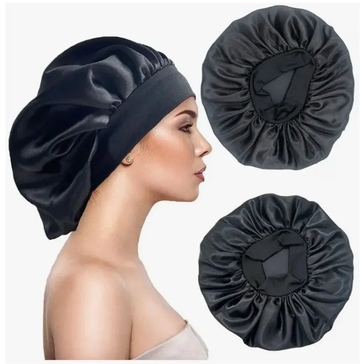 Gorro Satin Para Dormir Cabello Rizado Y Liso Evita Enredos