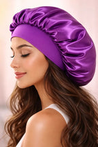 Gorro Satin Para Dormir Cabello Rizado Y Liso Evita Enredos