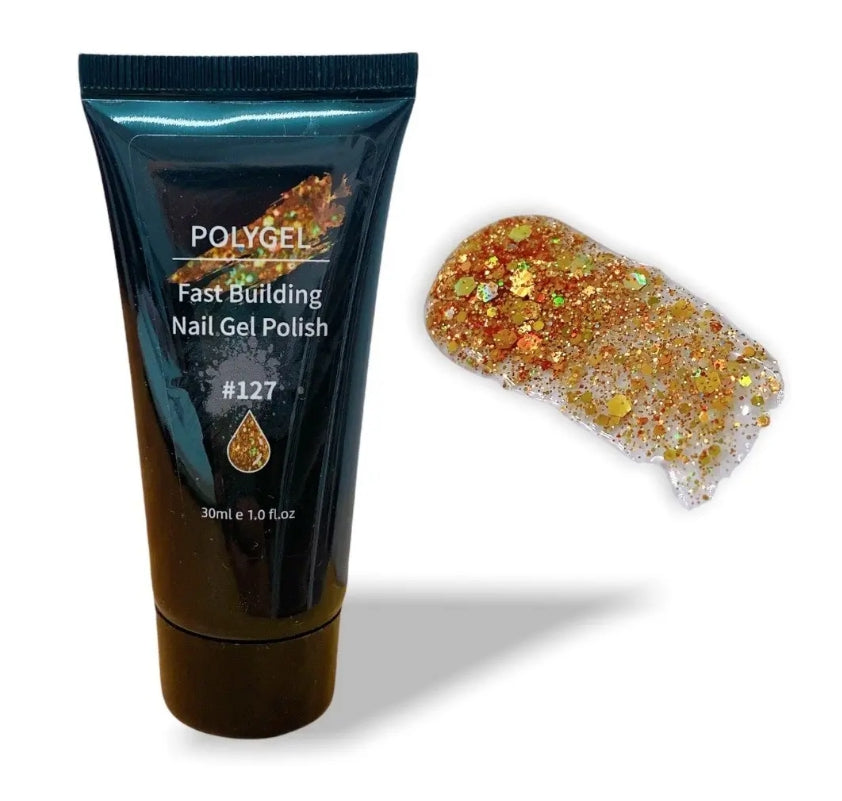 Polygel / Acrigel Con Glitter Kara 30 Ml