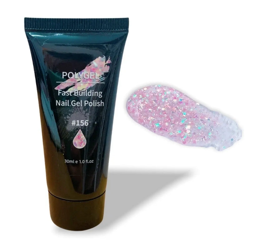 Polygel / Acrigel Con Glitter Kara 30 Ml