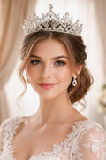 Corona, Tiara De Bodas con hojas