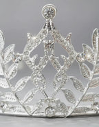 Corona, Tiara De Bodas con hojas