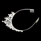 Corona, Tiara De Bodas con hojas