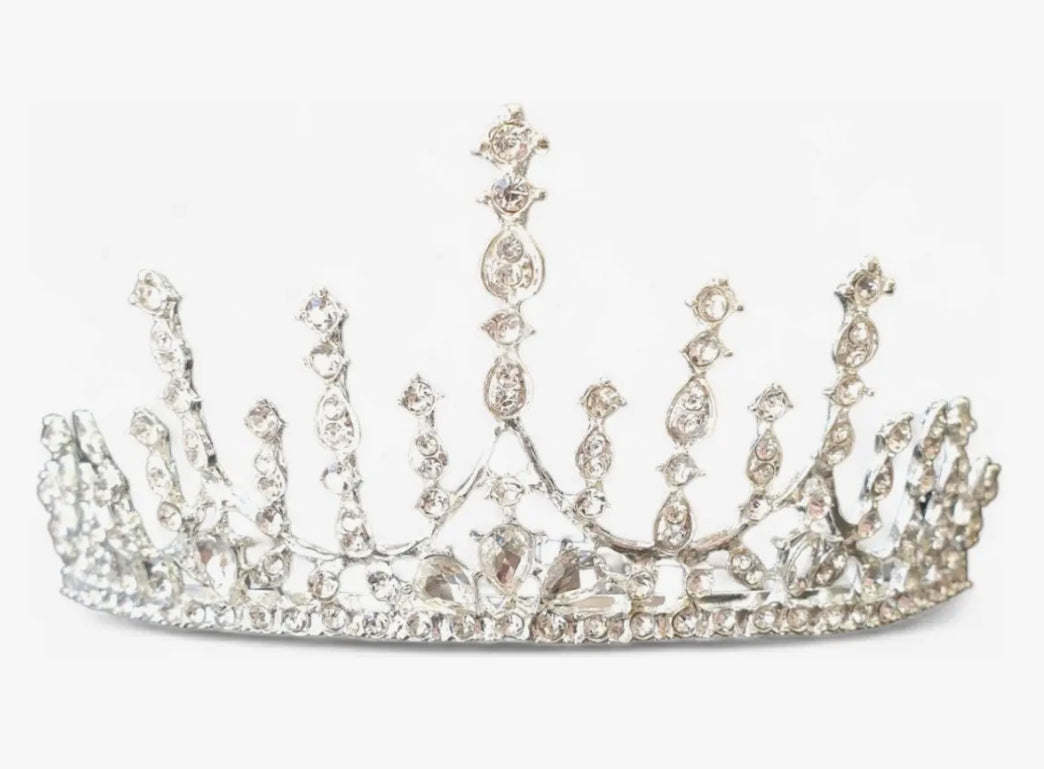 Corona, Tiara De Bodas con Puntos