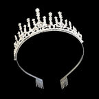 Corona, Tiara De Bodas con Puntos