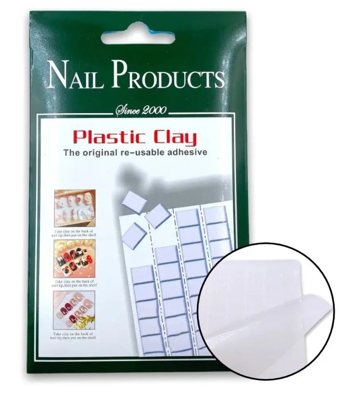 Tack It - Arcilla Reutilizable Para Pegar Uñas Al Posatip