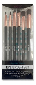 Set De 6 Brochas De Maquillaje Para Ojos Kara