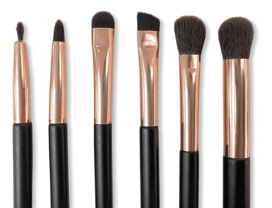 Set De 6 Brochas De Maquillaje Para Ojos Kara