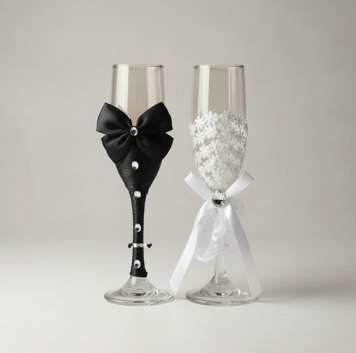 Par Copa Para Brindis - Copas De Novios - Copas Para Bodas