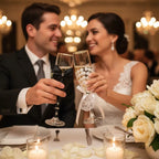 Par Copa Para Brindis - Copas De Novios - Copas Para Bodas