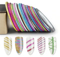 Pack 50 Cintas Adhesivas Para Decorar Uñas