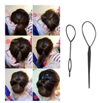 Kit De 5 Herramientas Para Peinados, Aguja Topsy + Twister