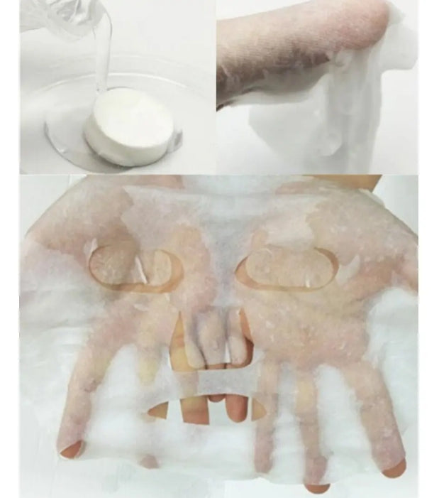 Mascarilla Facial Comprimida De Algodón Sin Activos 30 Un