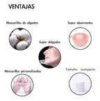 Mascarilla Facial Comprimida De Algodón Sin Activos 30 Un