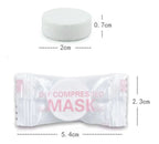 Mascarilla Facial Comprimida De Algodón Sin Activos 30 Un