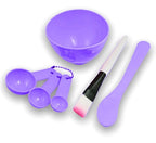 Set Para Aplicacion Mascarilla Facial Bowl Con Accesorios