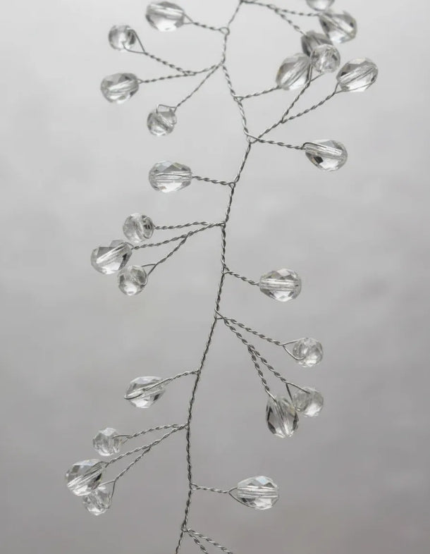 Tocado Moldeable Blanco Para Matrimonio O Fiesta