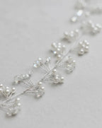 Tocado Moldeable Blanco Para Matrimonio O Fiesta