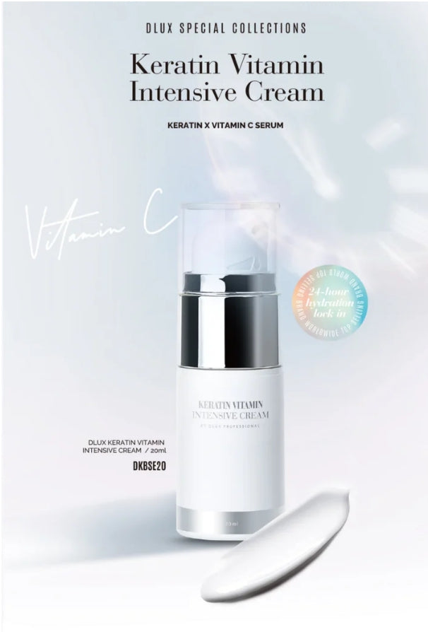Dlux Keratin Vitamin para cejas y pestañas