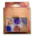 Set Flakes De Colores Para Uñas - Papel Flake - Nail Art