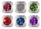 Set Flakes De Colores Para Uñas - Papel Flake - Nail Art