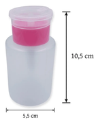 Dispensador Plástico De Acetona/quita Esmaltes/alcohol