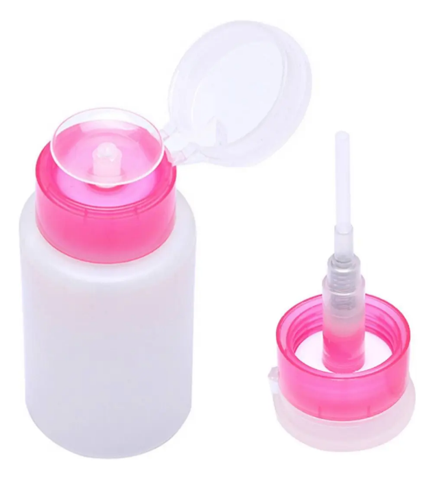 Dispensador Plástico De Acetona/quita Esmaltes/alcohol