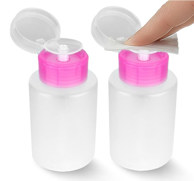 Dispensador Plástico De Acetona/quita Esmaltes/alcohol