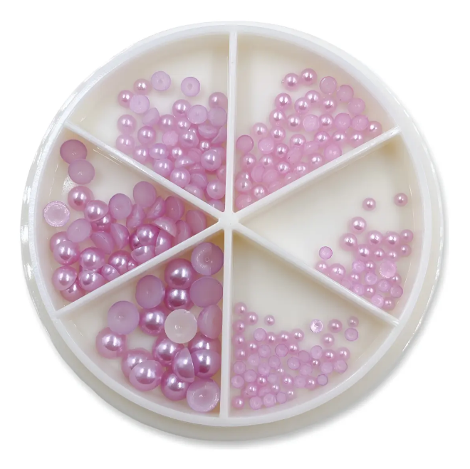 Ruleta De Perlas Surtidas En Tamaño Para Decorar Uñas