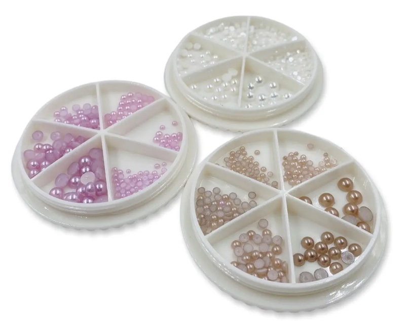 Ruleta De Perlas Surtidas En Tamaño Para Decorar Uñas