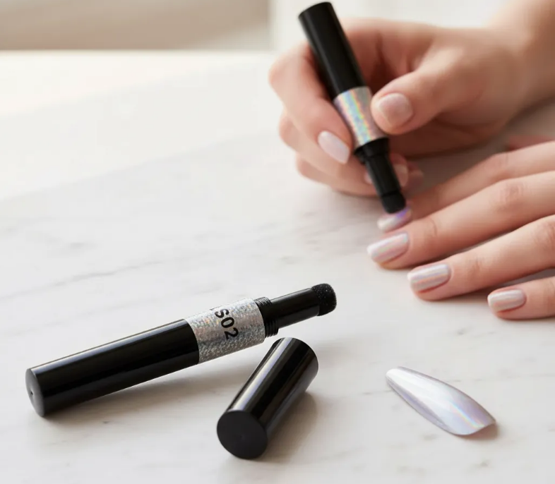 Efecto Holográfico En Lápiz / Air Cushion Magic Powder Pen