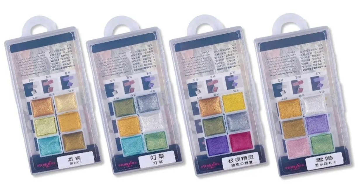 Acuarelas Metalizadas Para Decorar Uñas