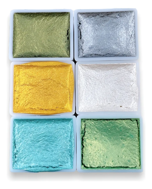 Acuarelas Metalizadas Para Decorar Uñas