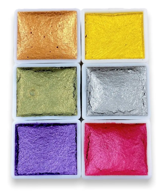 Acuarelas Metalizadas Para Decorar Uñas
