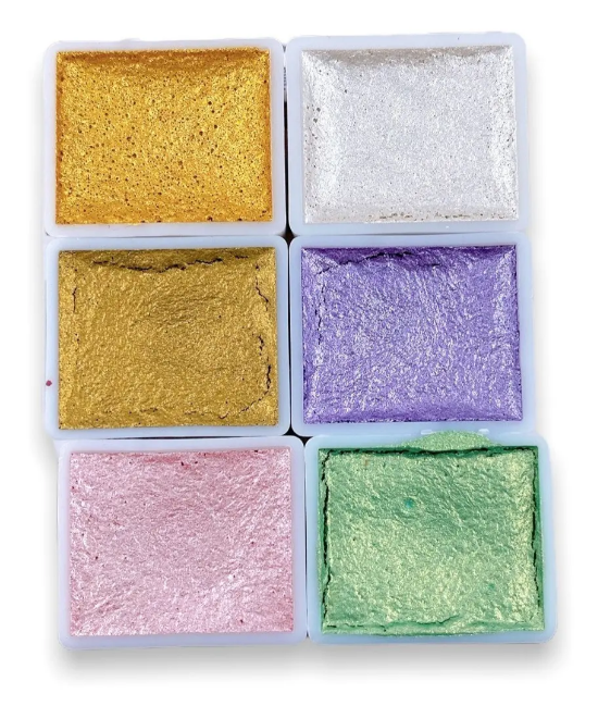 Acuarelas Metalizadas Para Decorar Uñas