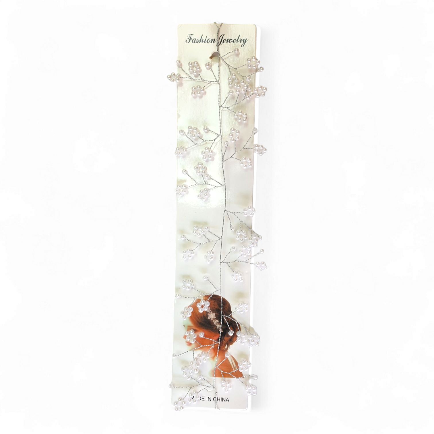 Tocado Moldeable Blanco Para Matrimonio O Fiesta