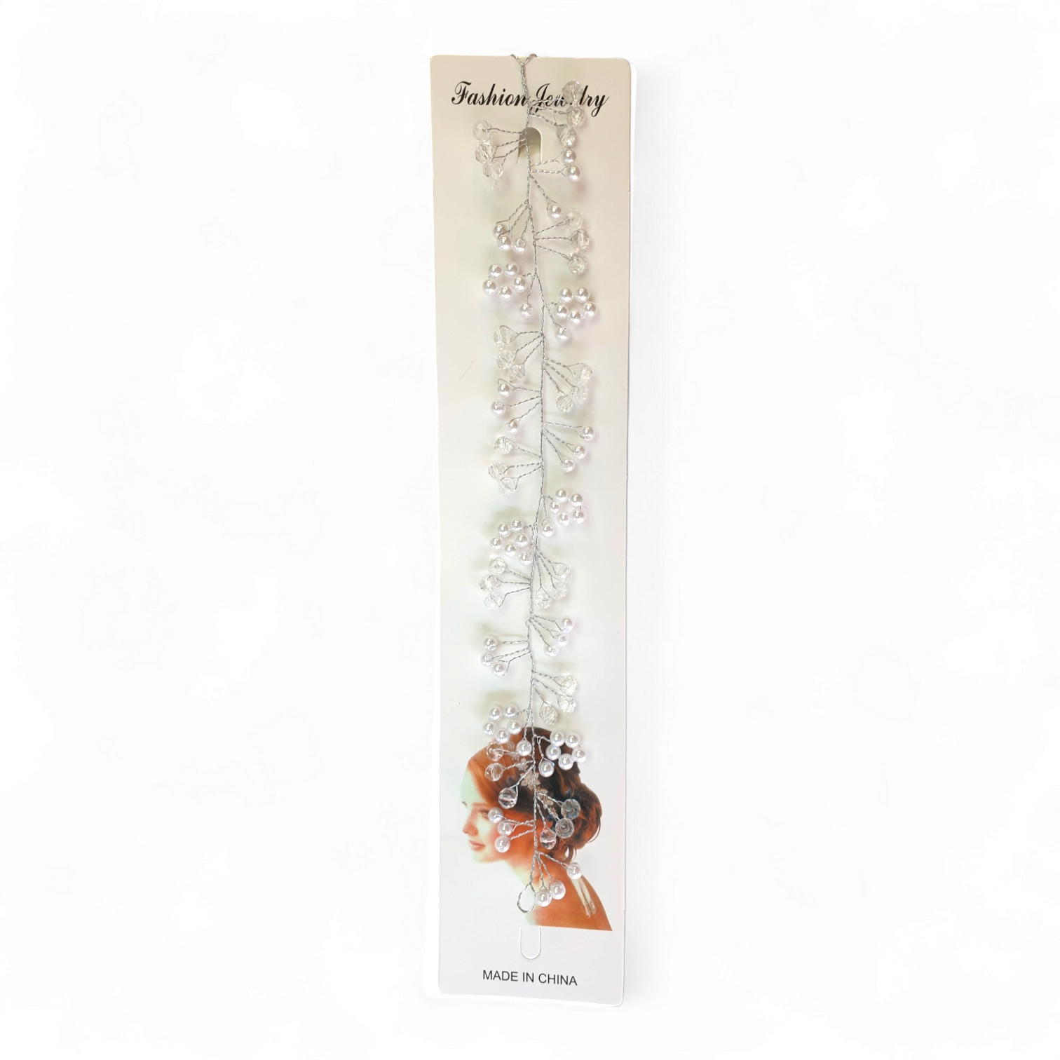 Tocado Moldeable Blanco Para Matrimonio O Fiesta