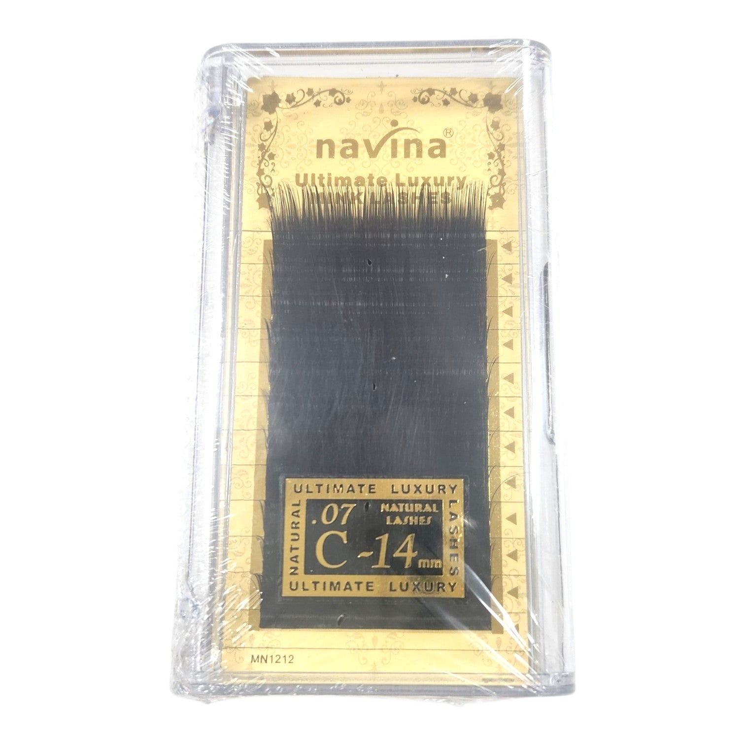 Pestañas Navina Pelo A Pelo Para Extensiones Curva C