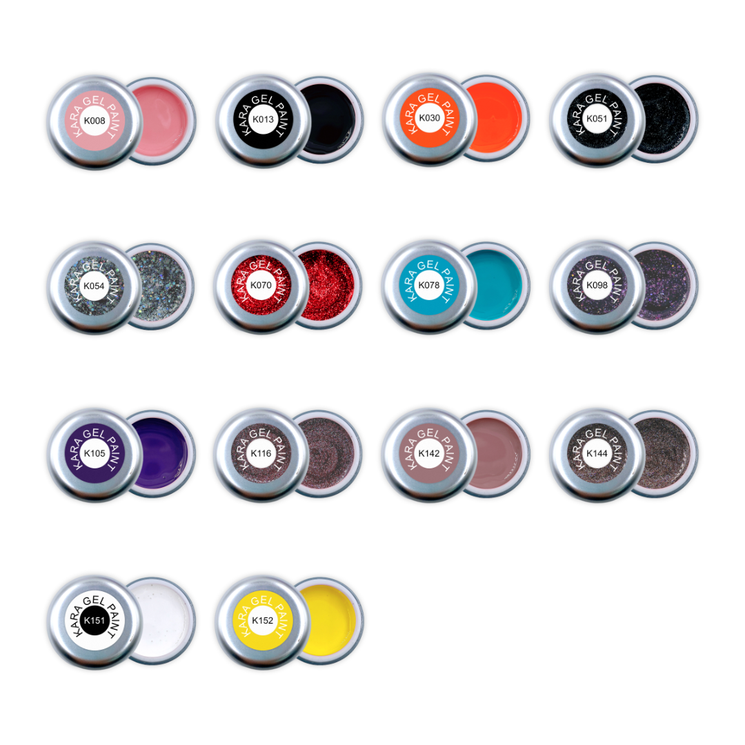 Gel Paint Kara Led Uv Variedad De Colores 8g