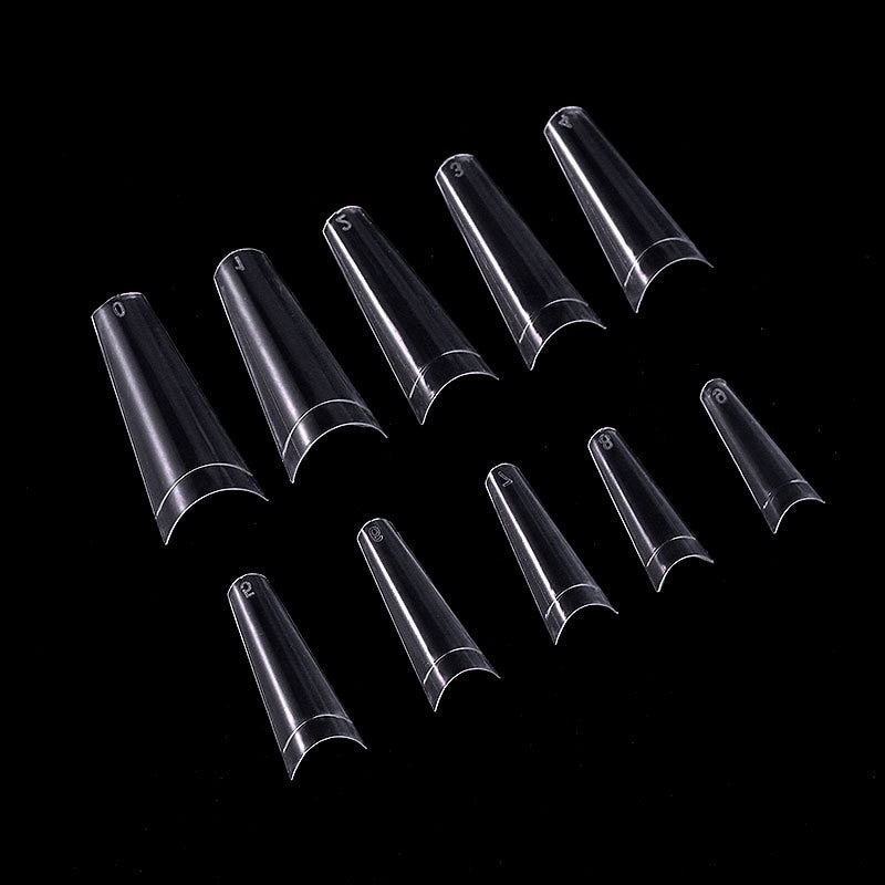 Tip Coffin O Ballerina Para Uñas Acrílicas 100 Unidades