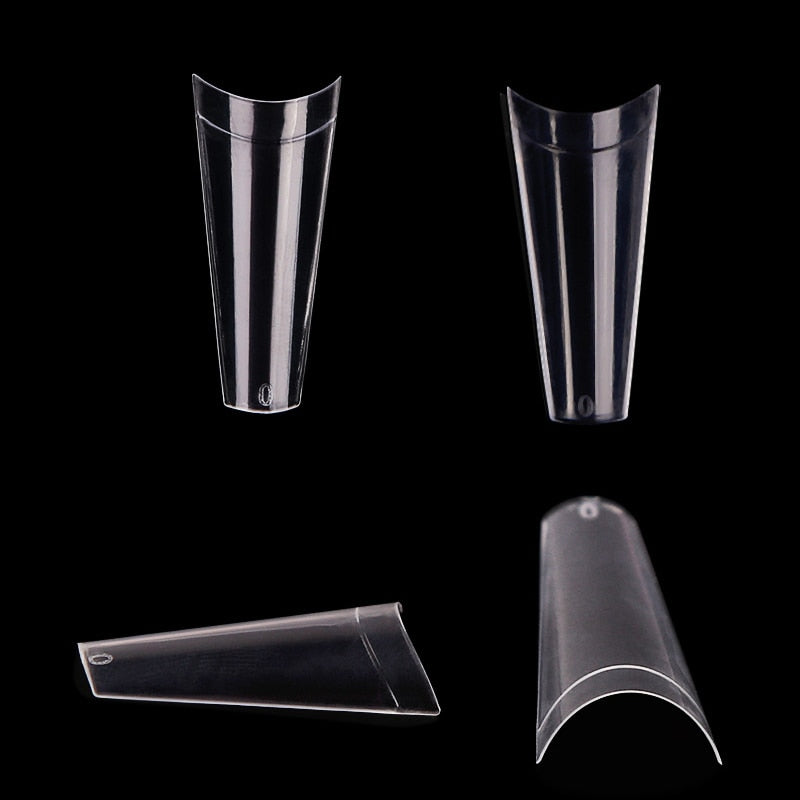 Tip Coffin O Ballerina Para Uñas Acrílicas 100 Unidades